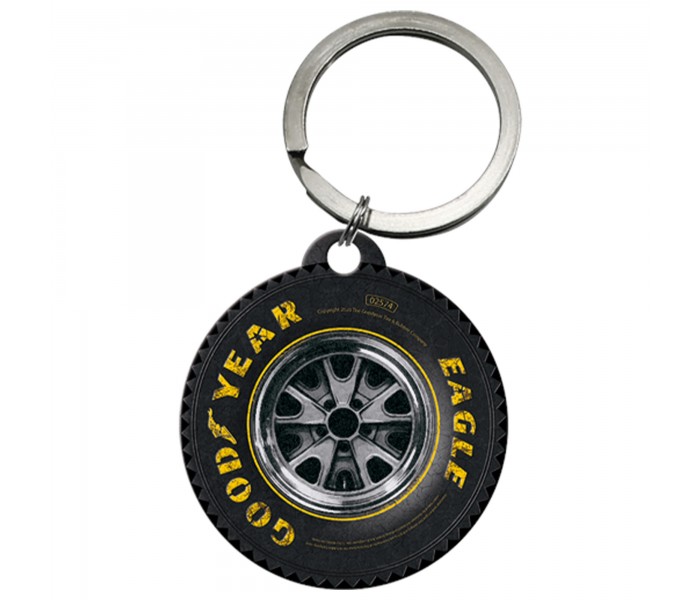 Stalowy Brelok do kluczy Goodyear Whell