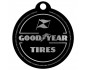 Stalowy Brelok do kluczy Goodyear Whell