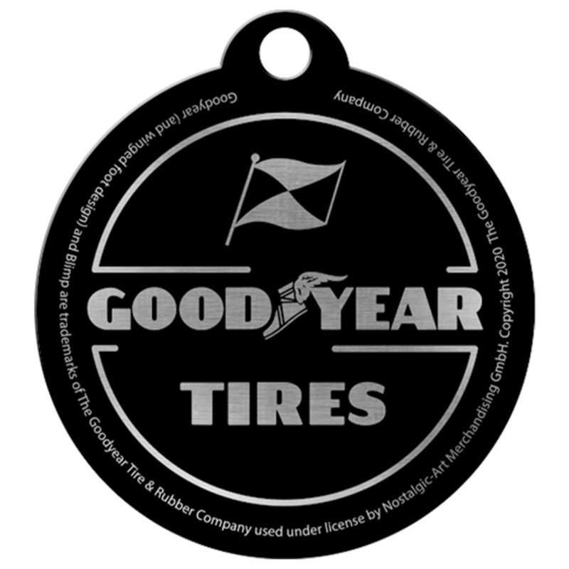 Stalowy Brelok do kluczy Goodyear Whell