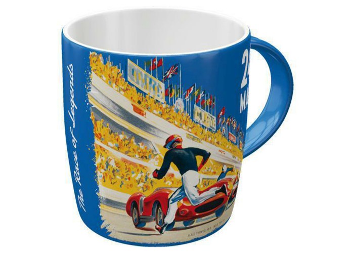 Kubek 24h Le Mans - Racing Poster Blue