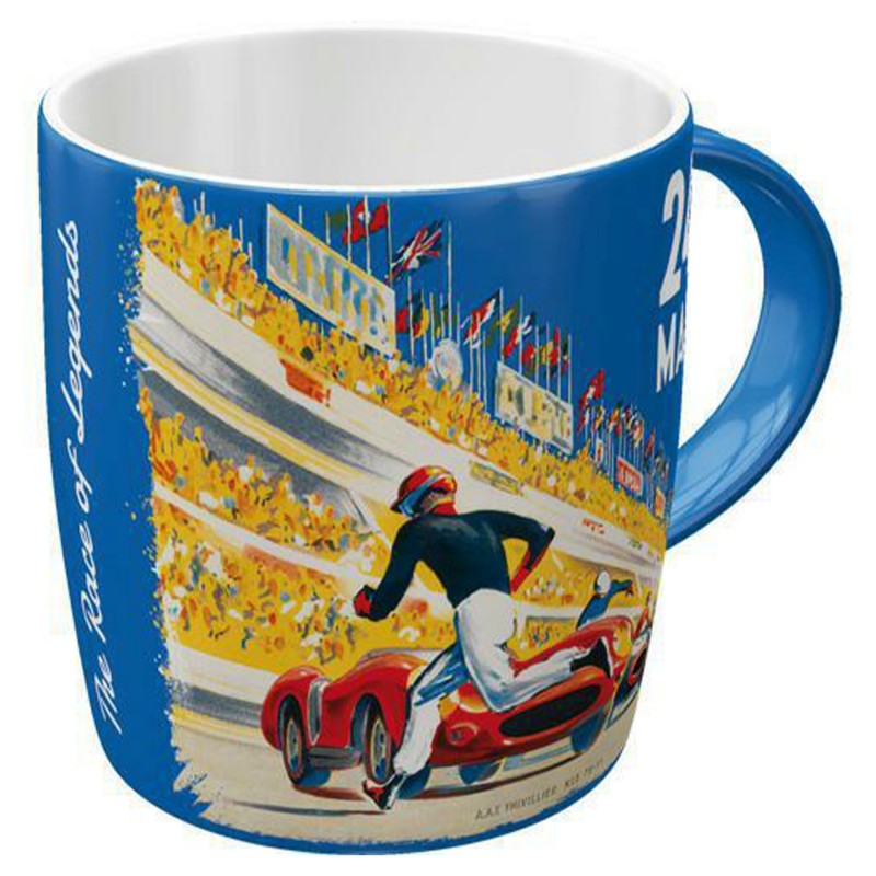 Kubek 24h Le Mans - Racing Poster Blue
