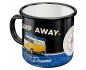 Emaliowany Kubek VW Bulli - Let's Camp Away!