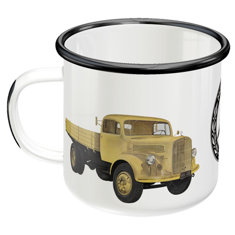 Emaliowany Kubek Mercedes Truck Models – Daimler Truck Models