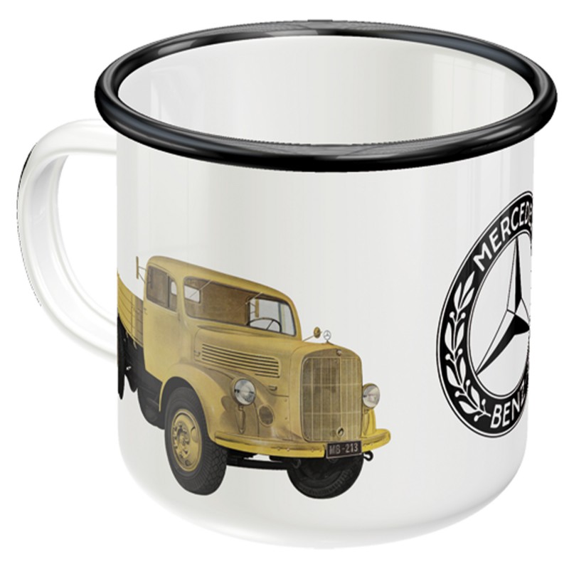 Emaliowany Kubek Mercedes Truck Models – Daimler Truck Models