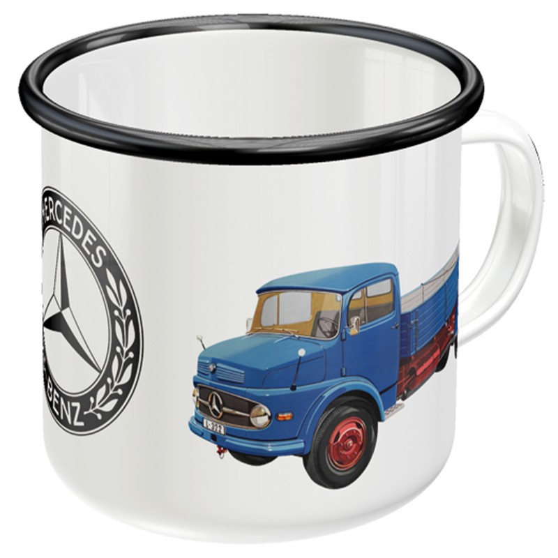 Emaliowany Kubek Mercedes Truck Models – Daimler Truck Models