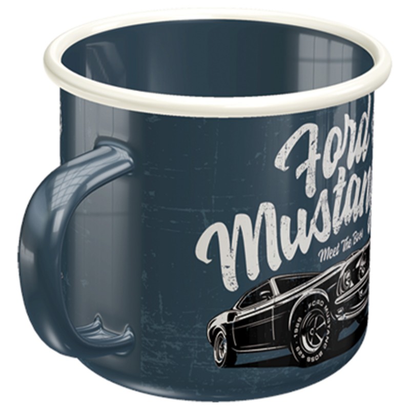 Emaliowany Kubek Ford Mustang "The Boss" - Legenda na wyciągnięcie ręki!