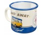Emaliowany Kubek VW Bulli - Let Camp Away