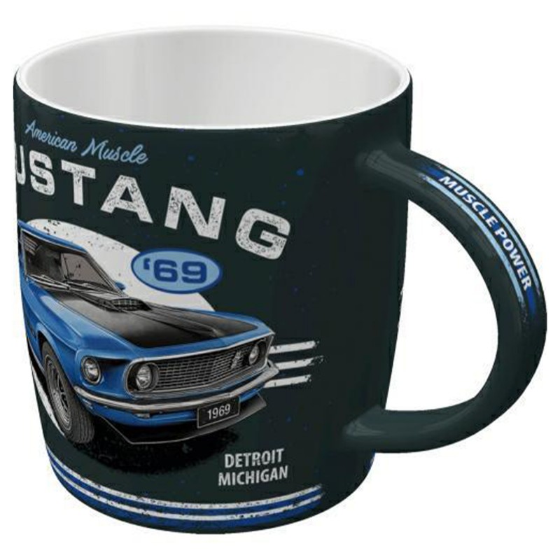 Kubek Ford Mustang Mach 1 Blue 