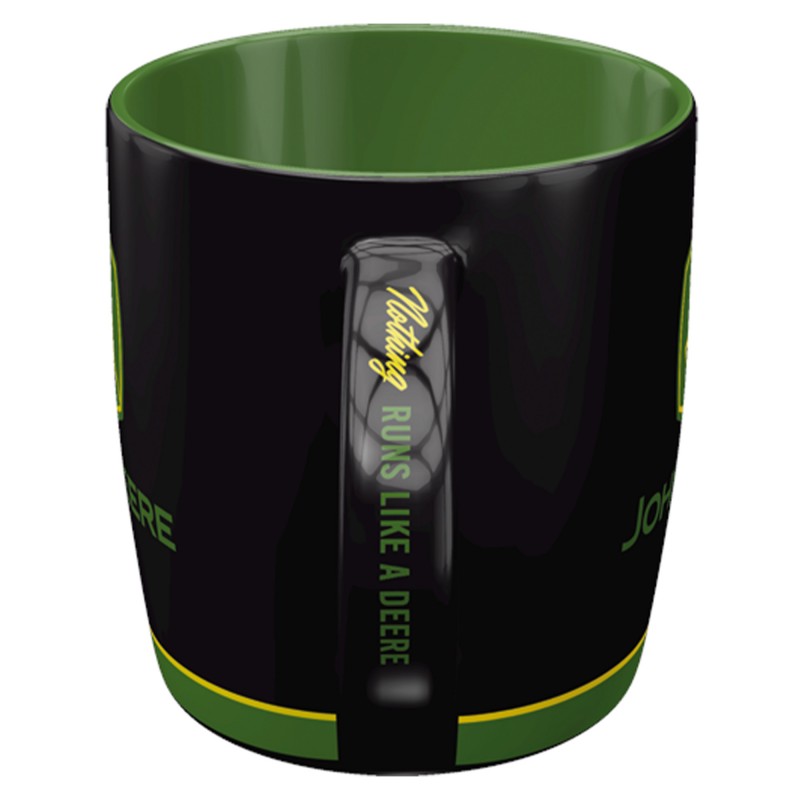 Kubek John Deere Logo Black - Twój Nowy Ulubieniec!