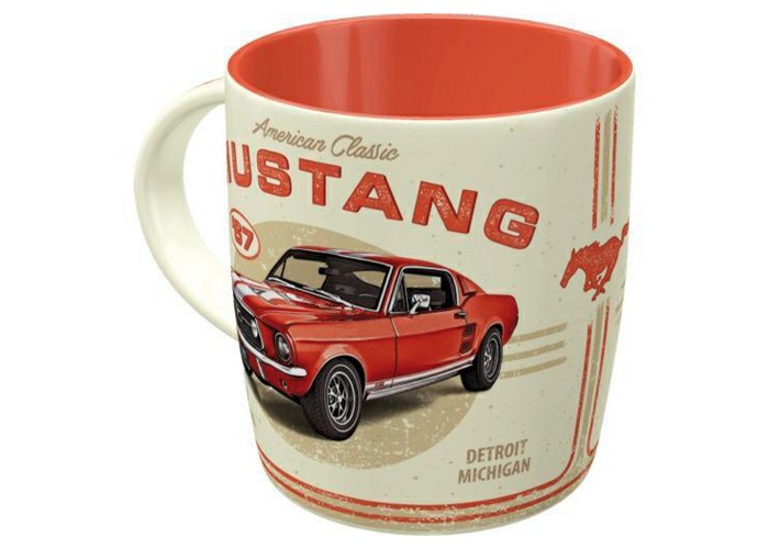 Magia Amerykańskiego Klasyka: Kubek Ford Mustang GT 1967 Red