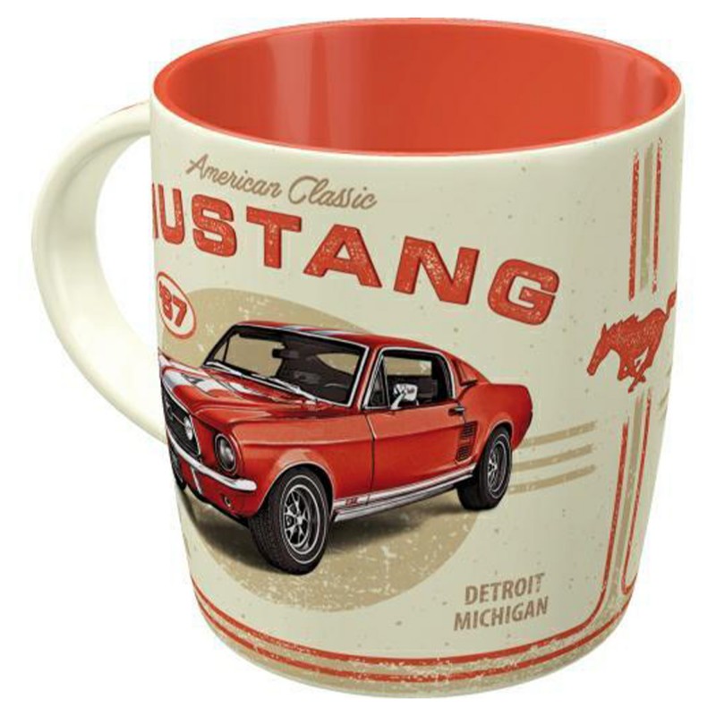 Magia Amerykańskiego Klasyka: Kubek Ford Mustang GT 1967 Red