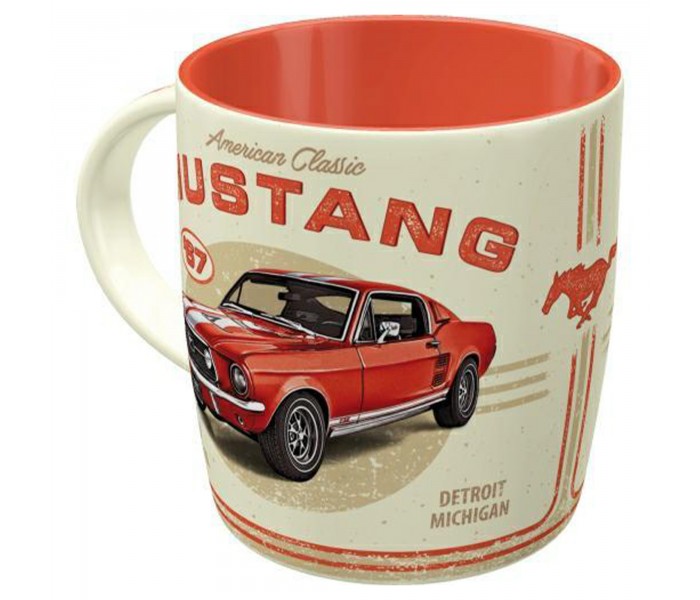 Magia Amerykańskiego Klasyka: Kubek Ford Mustang GT 1967 Red