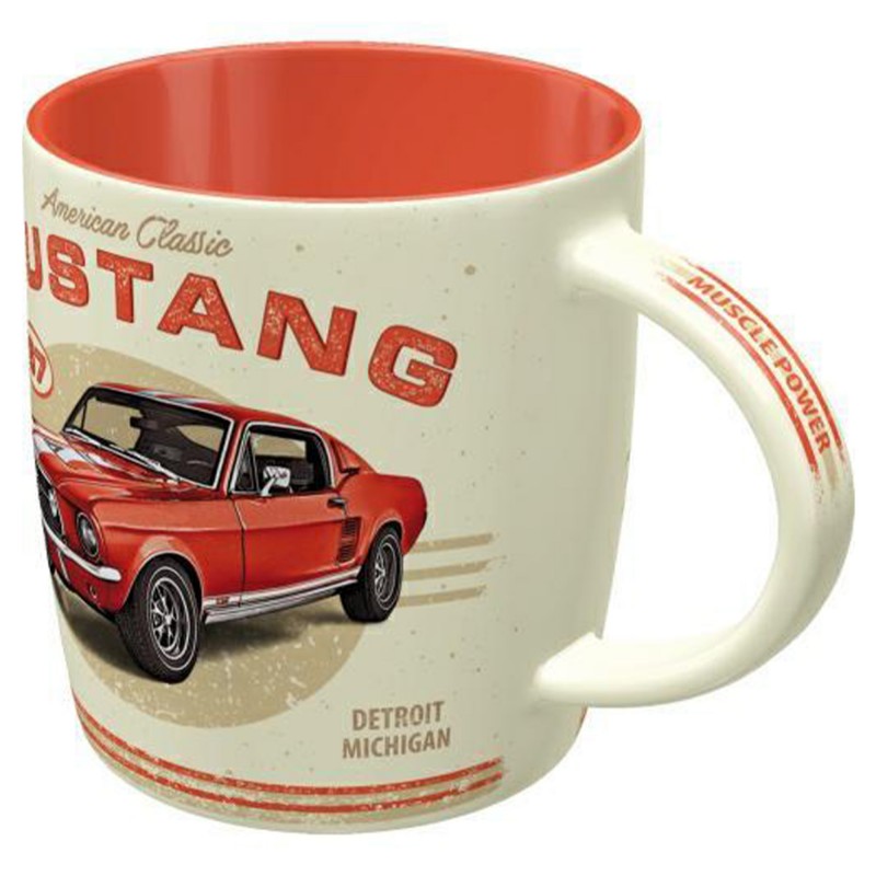 Magia Amerykańskiego Klasyka: Kubek Ford Mustang GT 1967 Red
