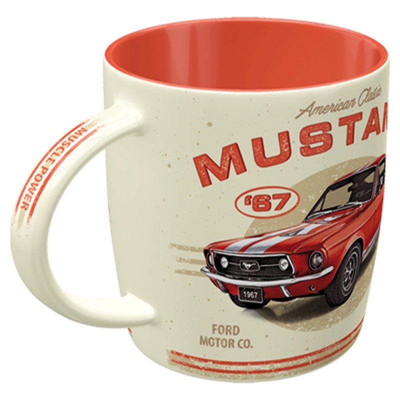 Magia Amerykańskiego Klasyka: Kubek Ford Mustang GT 1967 Red