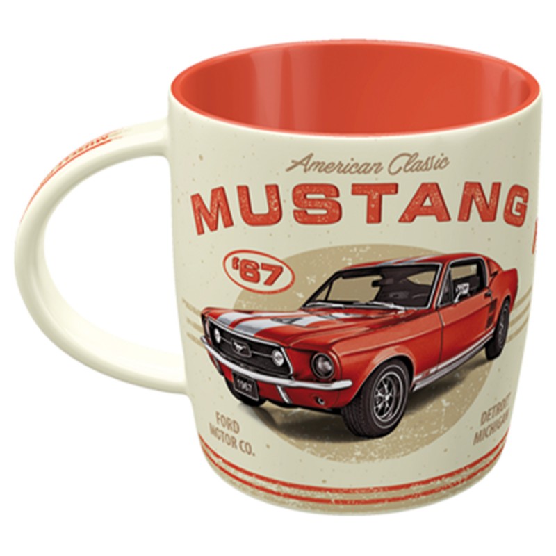 Magia Amerykańskiego Klasyka: Kubek Ford Mustang GT 1967 Red