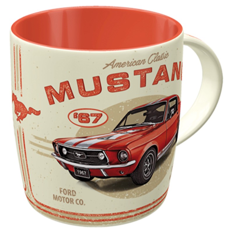 Magia Amerykańskiego Klasyka: Kubek Ford Mustang GT 1967 Red