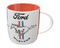 Mustang Horse & Stripes Logo - Wyjątkowy Kubek dla Miłośników Legend!