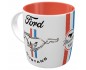 Mustang Horse & Stripes Logo - Wyjątkowy Kubek dla Miłośników Legend!