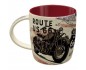 Kubek Route 66 Bike Map - Twoja Dzienna Dawka Inspiracji!