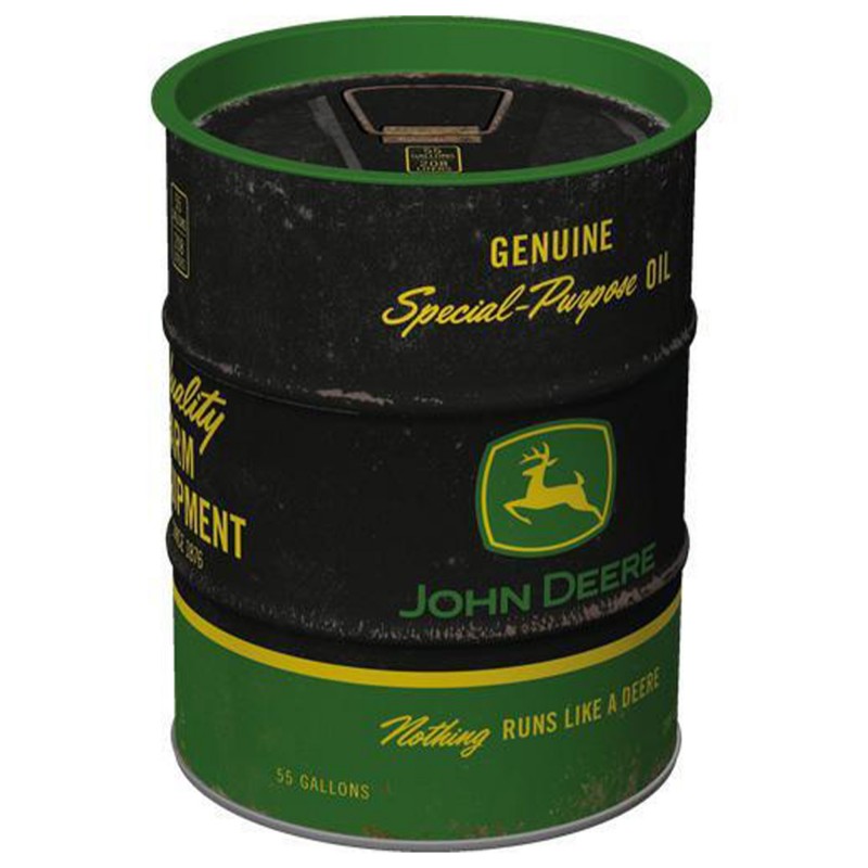 Skarbonka Beczka John Deere Special Purpose Oil Black - Twoja Przepustka Do Finansowego Sukcesu!