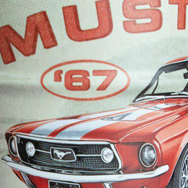Skarbonka Beczka Ford Mustang GT 1967 Motor Oil - Stylowa i Funkcjonalna Dekoracja!