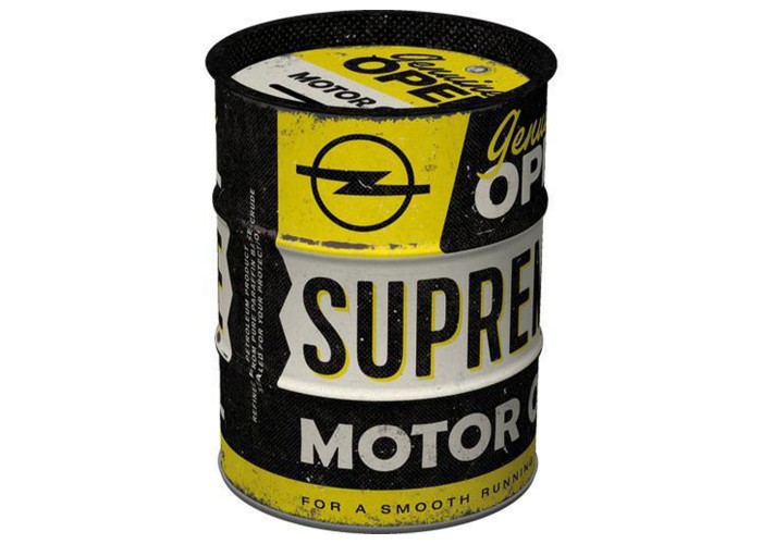 Unikalna Skarbonka Beczka Opel Supreme Motor Oil