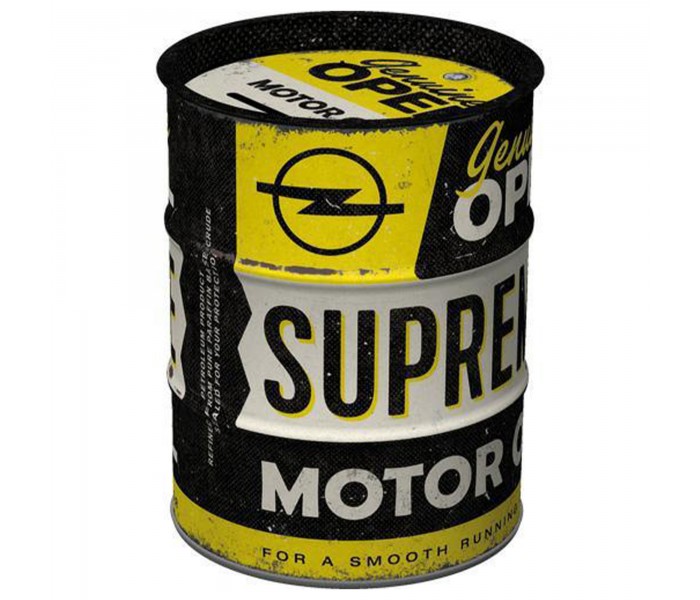 Unikalna Skarbonka Beczka Opel Supreme Motor Oil