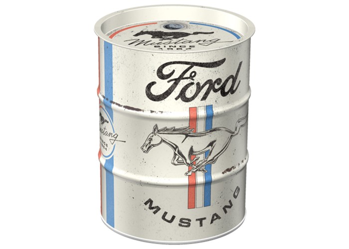 Skarbonka Beczka Ford Mustang Hors Ford Mustang Horse & Stripes Logo