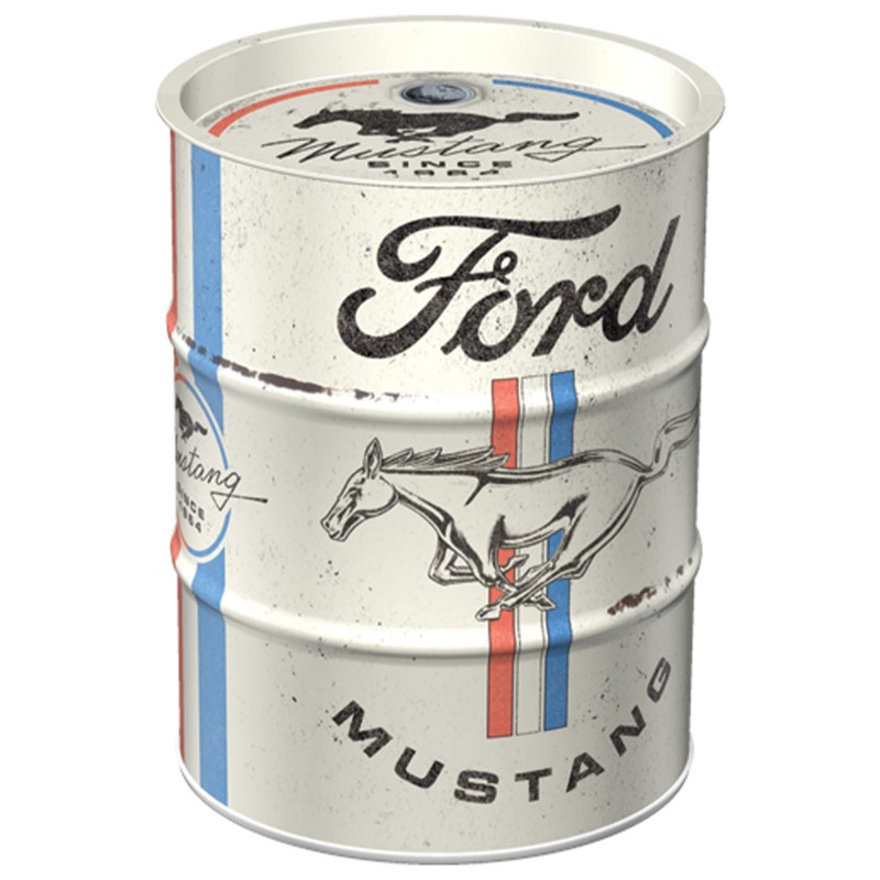Skarbonka Beczka Ford Mustang Hors Ford Mustang Horse & Stripes Logo