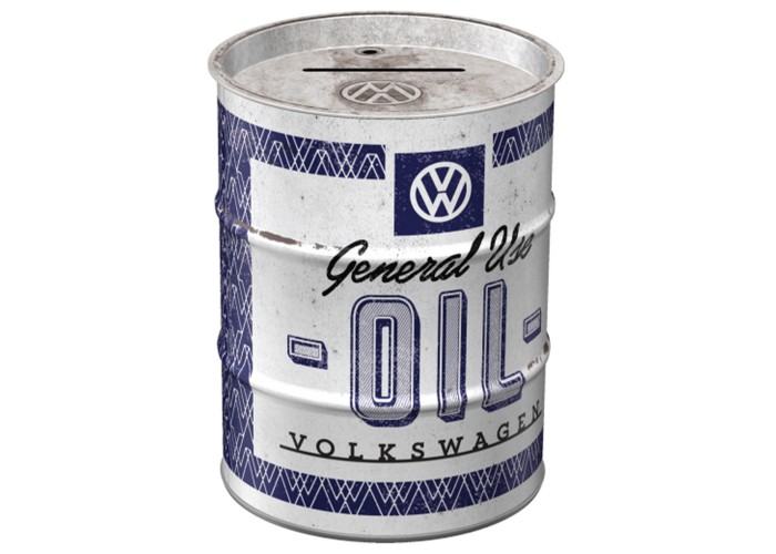 Skarbonka Beczka VW General Use Oil - Wyjątkowy Akcent w Twoim Wnętrzu