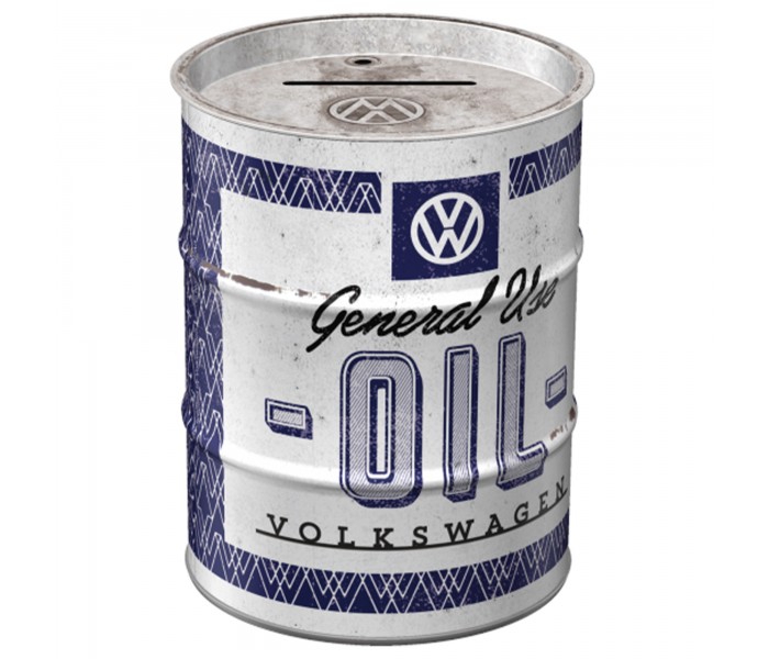 Skarbonka Beczka VW General Use Oil - Wyjątkowy Akcent w Twoim Wnętrzu