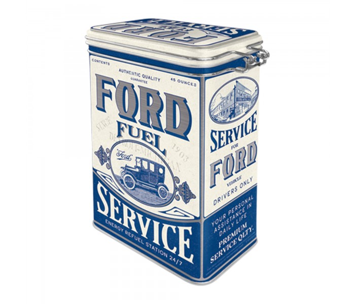 Puszka z klipsem Ford Fuel Service - Essential dla Amatorów Motoryzacji