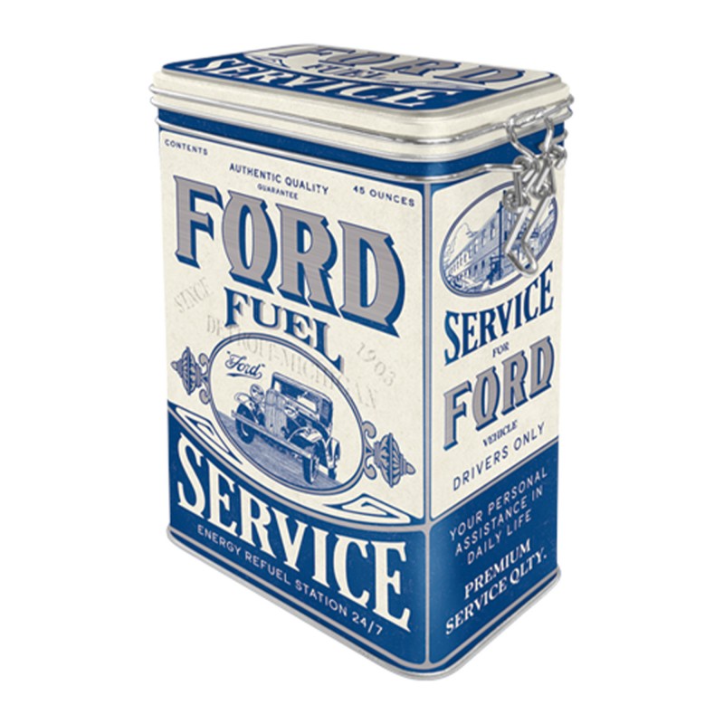 Puszka z klipsem Ford Fuel Service - Essential dla Amatorów Motoryzacji