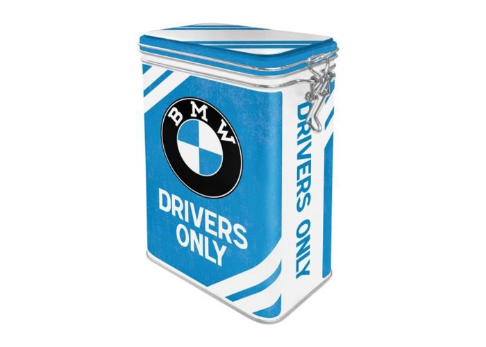 Kolekcjonerska Puszka z Klipsem BMW - Drivers Only!