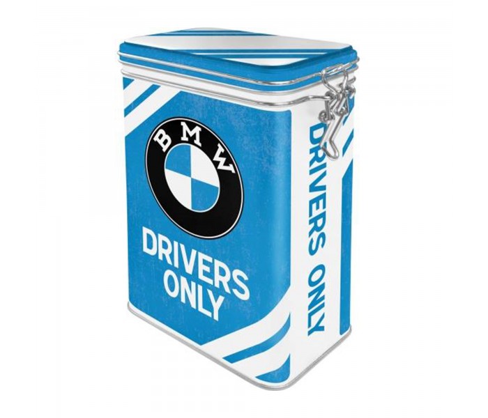 Kolekcjonerska Puszka z Klipsem BMW - Drivers Only!