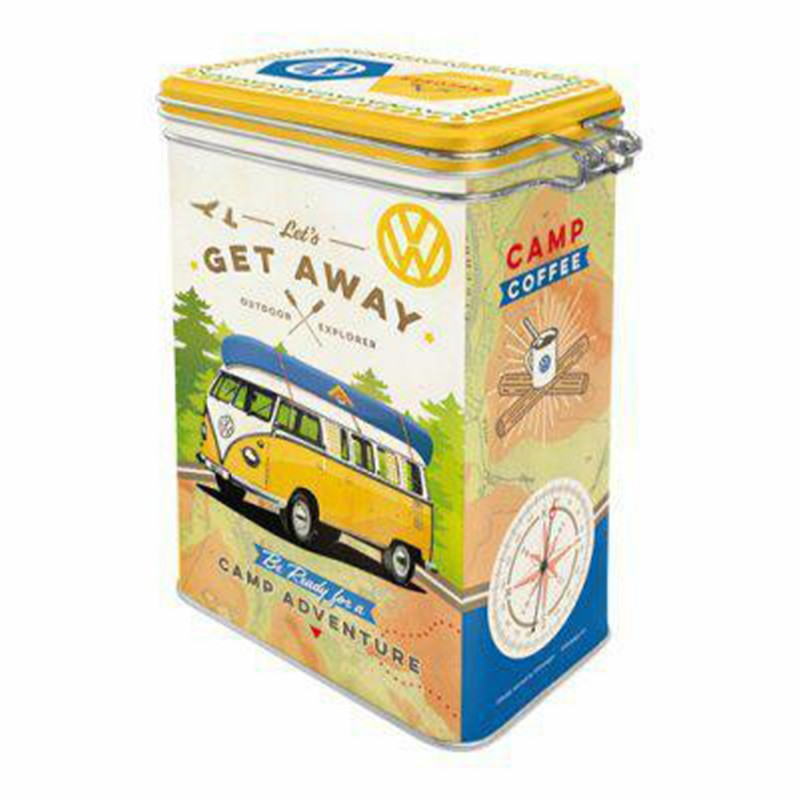 Puszka z klipsem VW Bulli - Let's Get Away