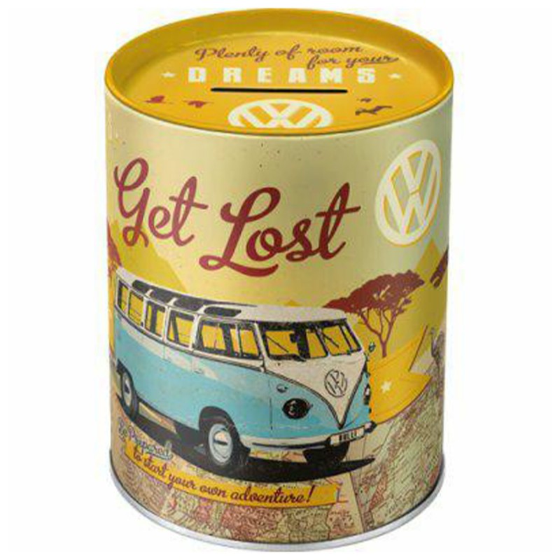 Skarbonka VW Bulli - Let's Get Lost: Twój Paszport do Przeżyć Pełnych Przygód