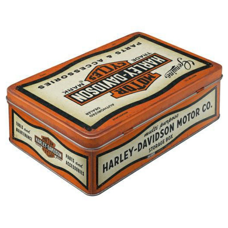 Puszka Płaska Harley-Davidson - Nieodzowny Gadżet dla Każdego Miłośnika Motocykli!