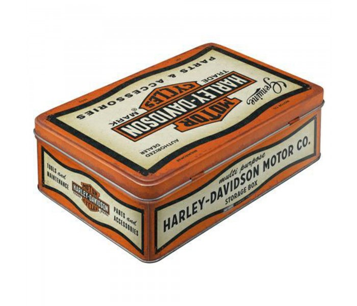 Puszka Płaska Harley-Davidson - Nieodzowny Gadżet dla Każdego Miłośnika Motocykli!