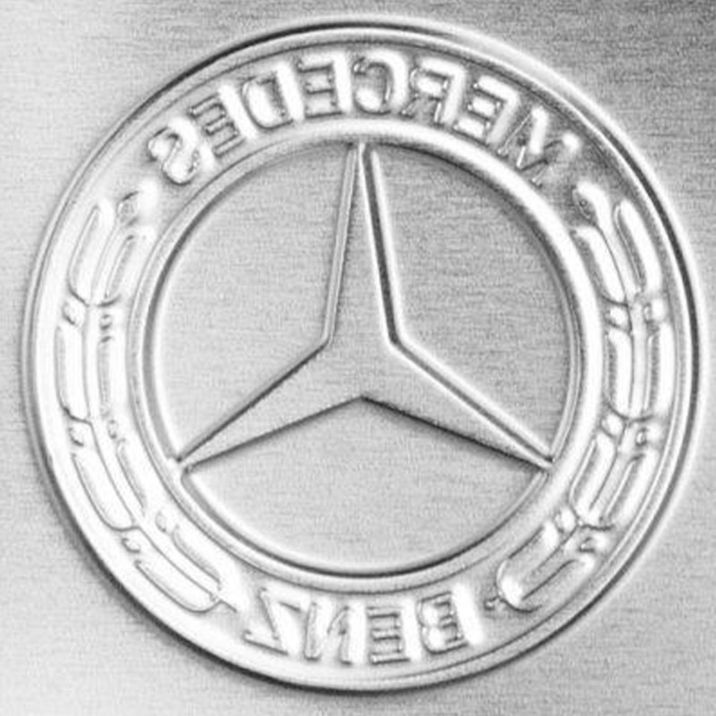 Puszka Płaska Mercedes-Benz - Logo Evolution