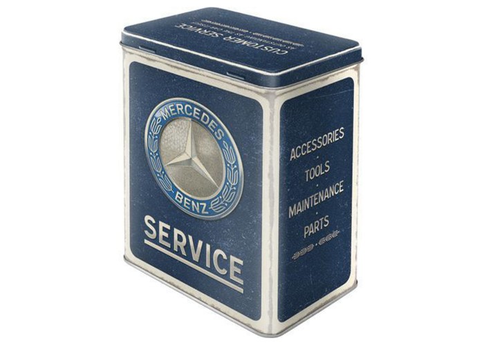 Puszka Mercedes-Benz Service Embleme Blue