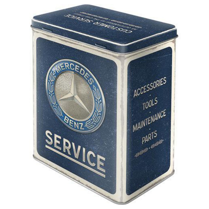 Puszka Mercedes-Benz Service Embleme Blue
