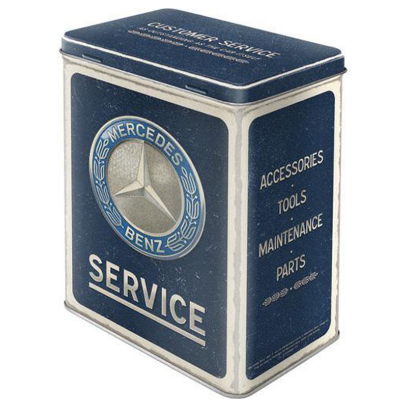 Puszka Mercedes-Benz Service Embleme Blue