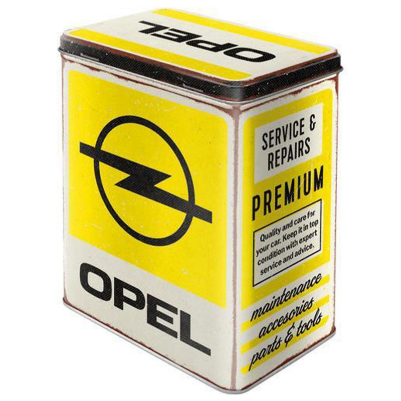 Kolekcjonerska Puszka Opel - Service: Twój Klucz do Retro Stylu