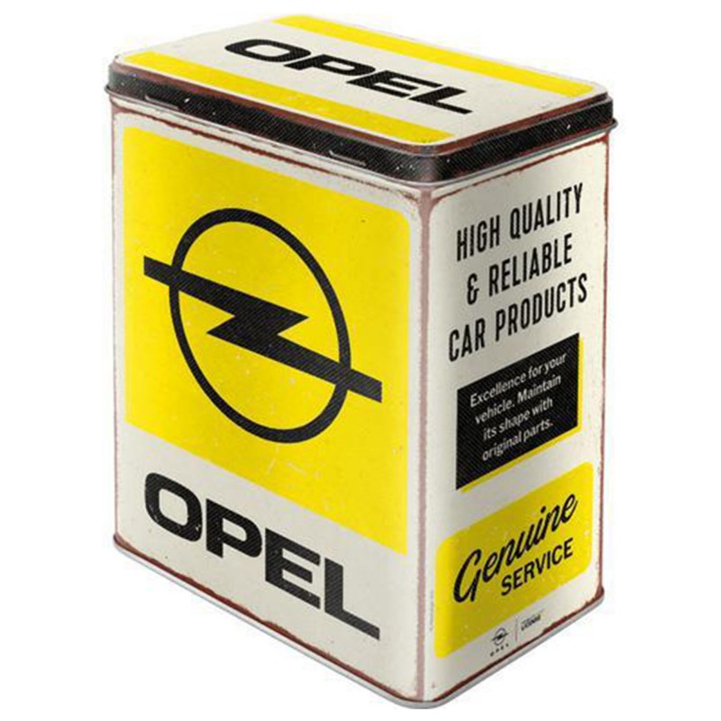 Kolekcjonerska Puszka Opel - Service: Twój Klucz do Retro Stylu