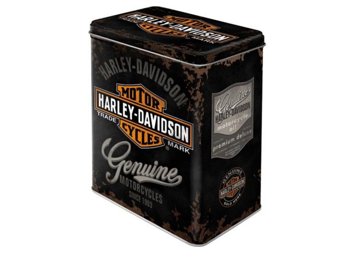 Kolekcjonerska Puszka Harley-Davidson Genuine Logo