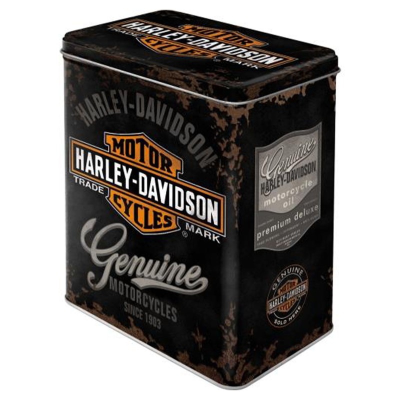 Kolekcjonerska Puszka Harley-Davidson Genuine Logo