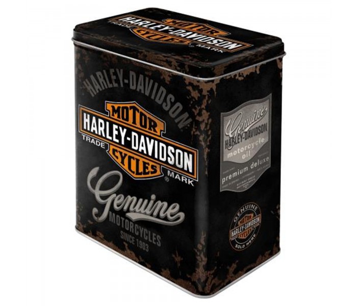 Kolekcjonerska Puszka Harley-Davidson Genuine Logo