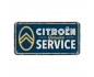 Zawieszka metalowa Citroën Genuine Service 10×20 cm - Nostalgic‑Art