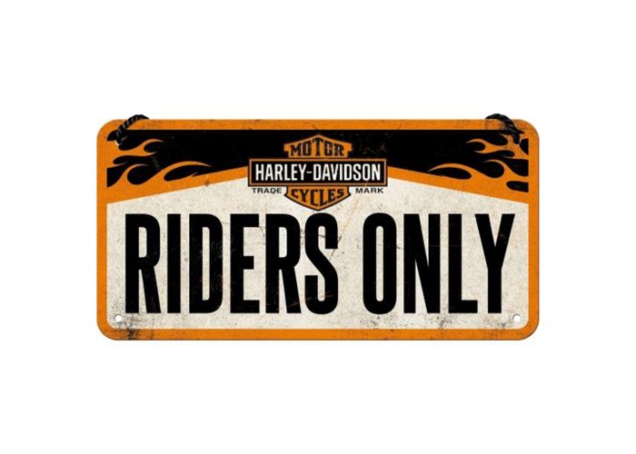 Metalowa Zawieszka Harley-Davidson - Riders Only